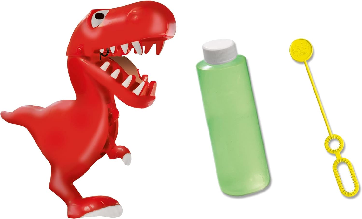 SES Creative- Ataque de Burbujas de Dinosaurio, Color Rojo, Talla única (02250)
