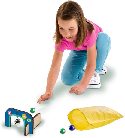 SES Creative- Golf con canicas - Campo de minigolf de Madera (02302