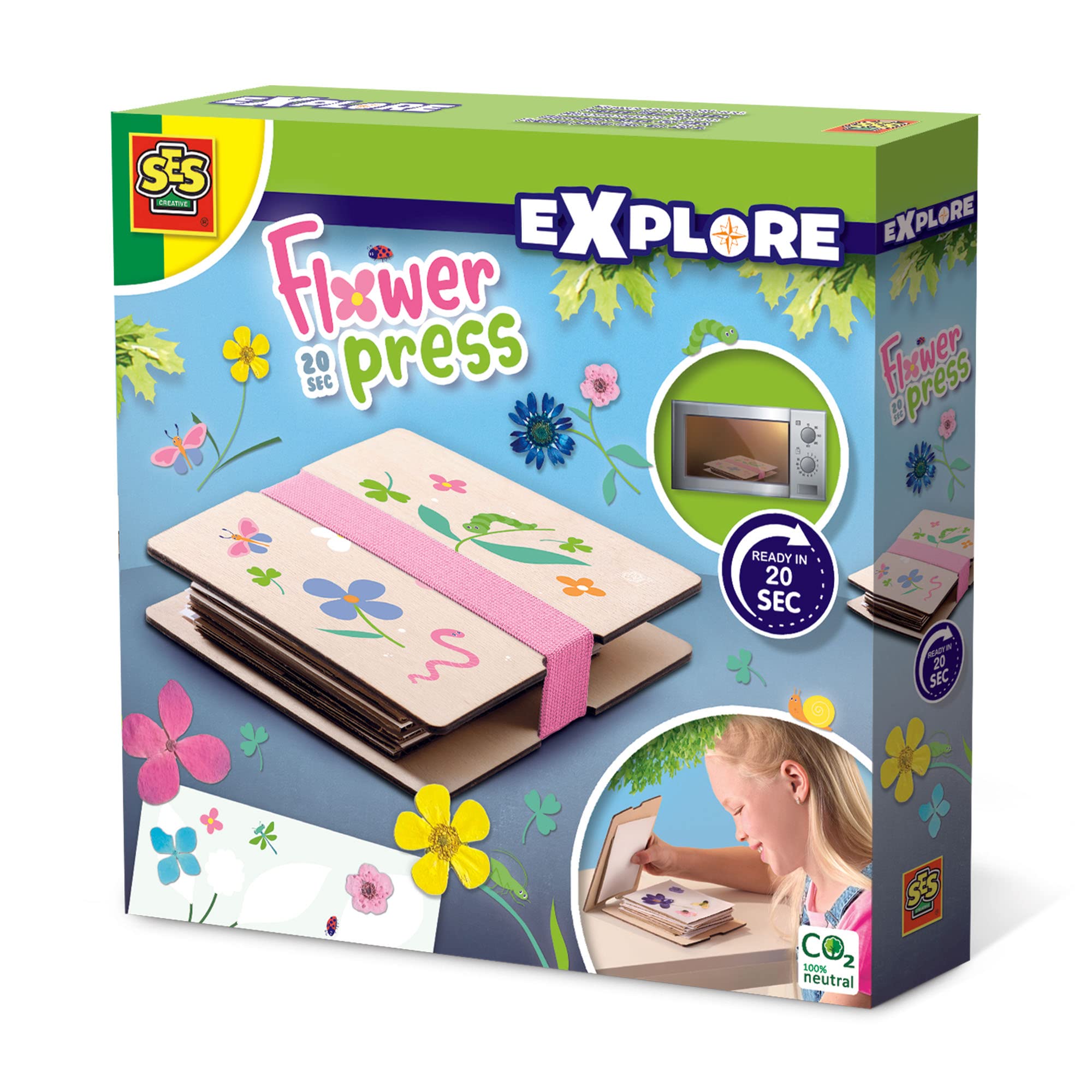 SES CREATIVE - Flower Press 20 Sec - (S25201