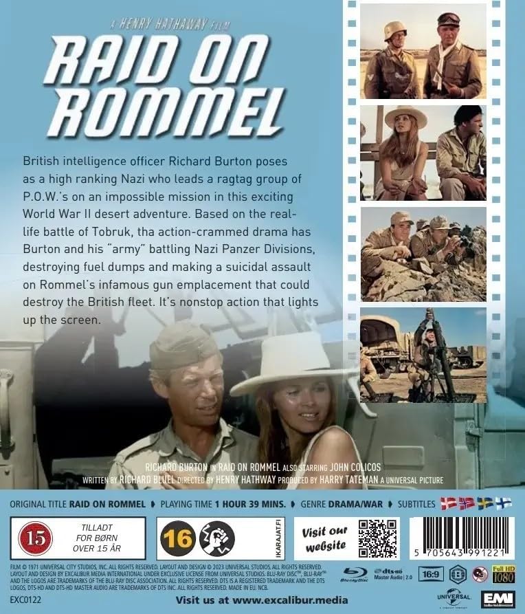 Raid on Rommel /Movies/Standard/BLU-Ray Marke