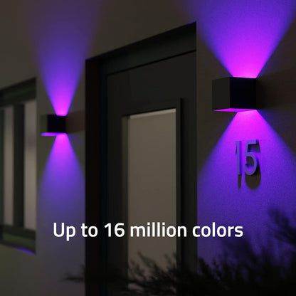 `Hombli - Smart Outdoor Wall Light V2, Black`