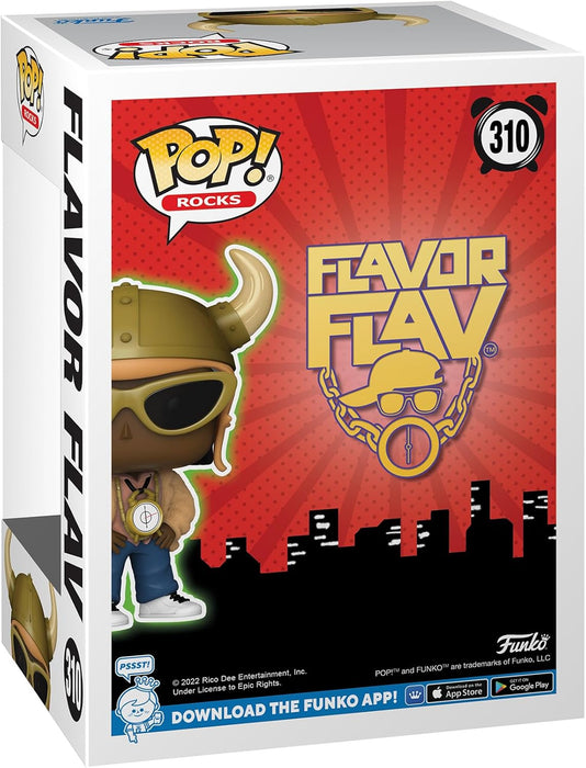 Funko POP! Rocks: Flavor Flav - Collectable Vinyl Figure - Gift Idea - Official Merchandise - Toys for Kids & Adults - Music Fans - Model Figure for Collectors and Display