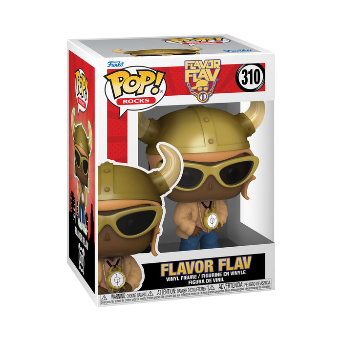 Funko POP! Rocks: Flavor Flav - Collectable Vinyl Figure - Gift Idea - Official Merchandise - Toys for Kids & Adults - Music Fans - Model Figure for Collectors and Display