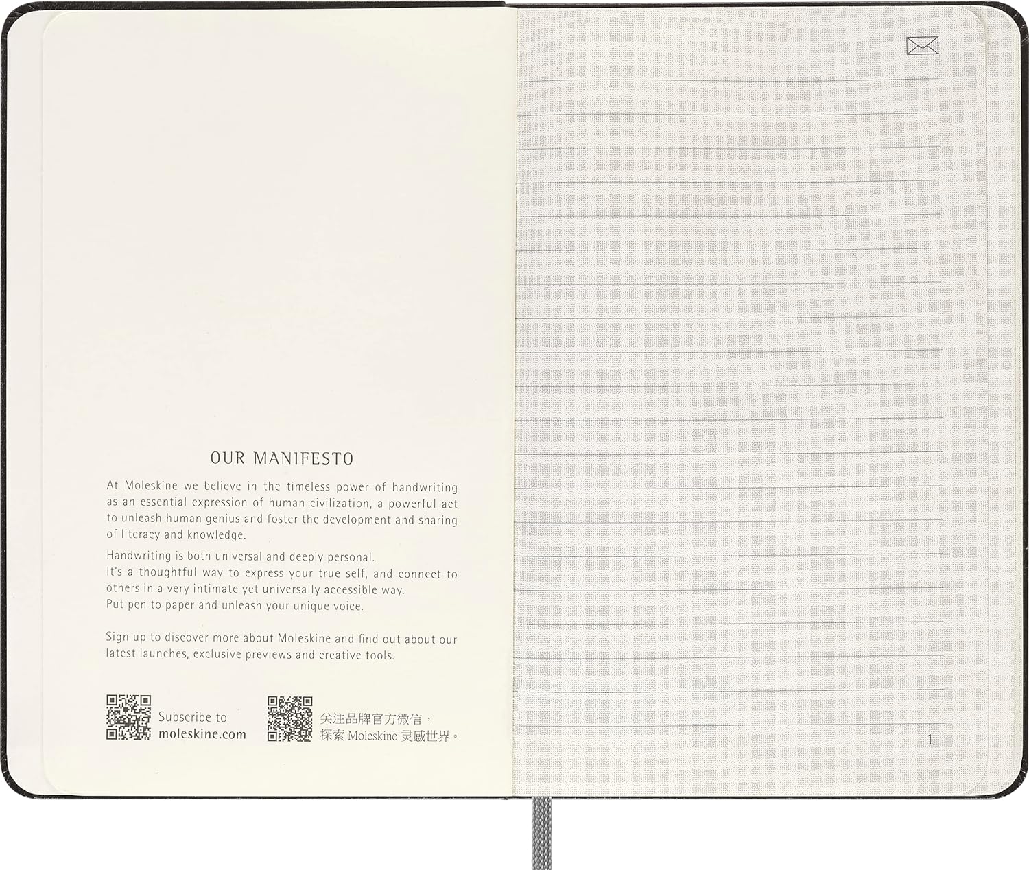 Moleskine Smart Notebook, Smart Writing System, Smart Notebook with Hard Cover, Ruled Pages and Elastic Closure, Pocket Size 9 x 14, Colour