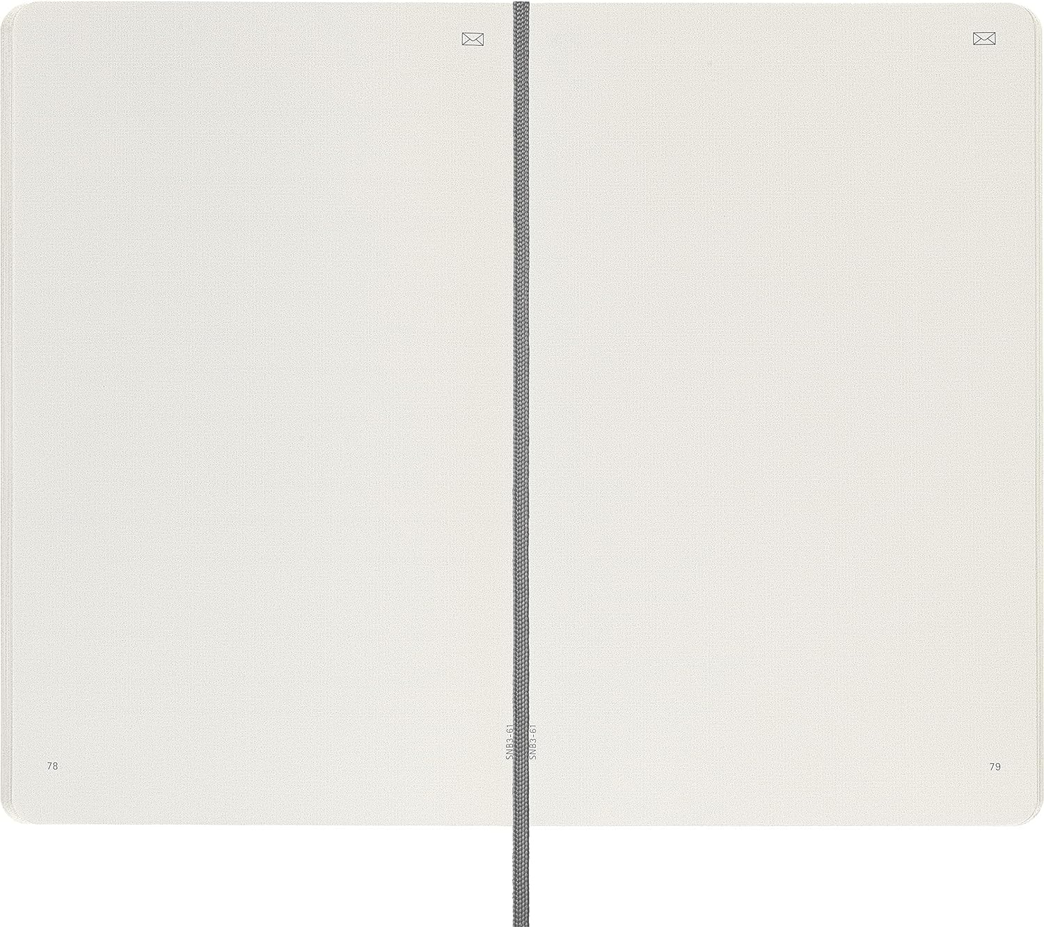 Moleskine Smart Notebook, Smart Writing System, Smart Notebook with Soft Cover, Blank Pages and Elastic Closure, Large Format 13 x 21, Colour