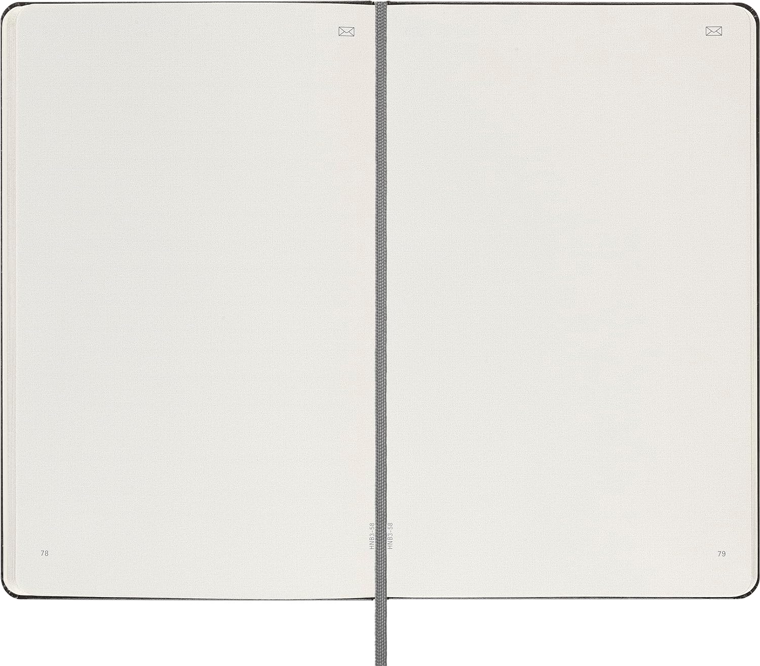 Moleskine Smart Notebook, Smart Writing System, Smart Notebook with Hard Cover, Blank Pages and Elastic Closure, Large Format 13 x 21, Colour