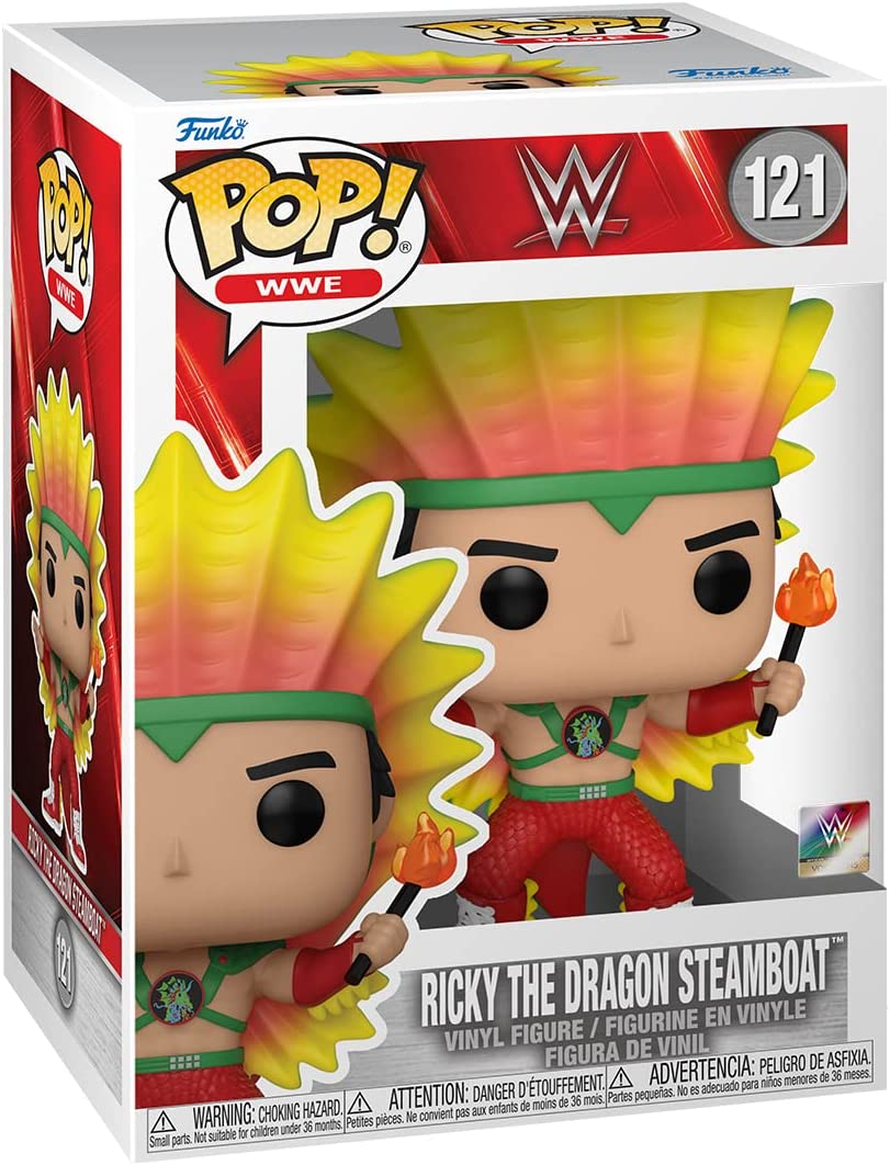 Funko POP! WWE: Ricky Steamboat - Collectable Vinyl Figure - Gift Idea - Official Merchandise - Toys for Kids & Adults - Sports Fans - Model Figure for Collectors and Display