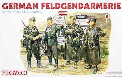 Dragon Model Kit - German Feldgendarmerie Soldiers - 1:35 Scale - 6061 - New