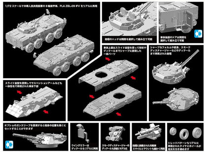 Dragon 1/72 Chinese Liberation Army PLA ZBL-09 IVF Plastic Model DR7682