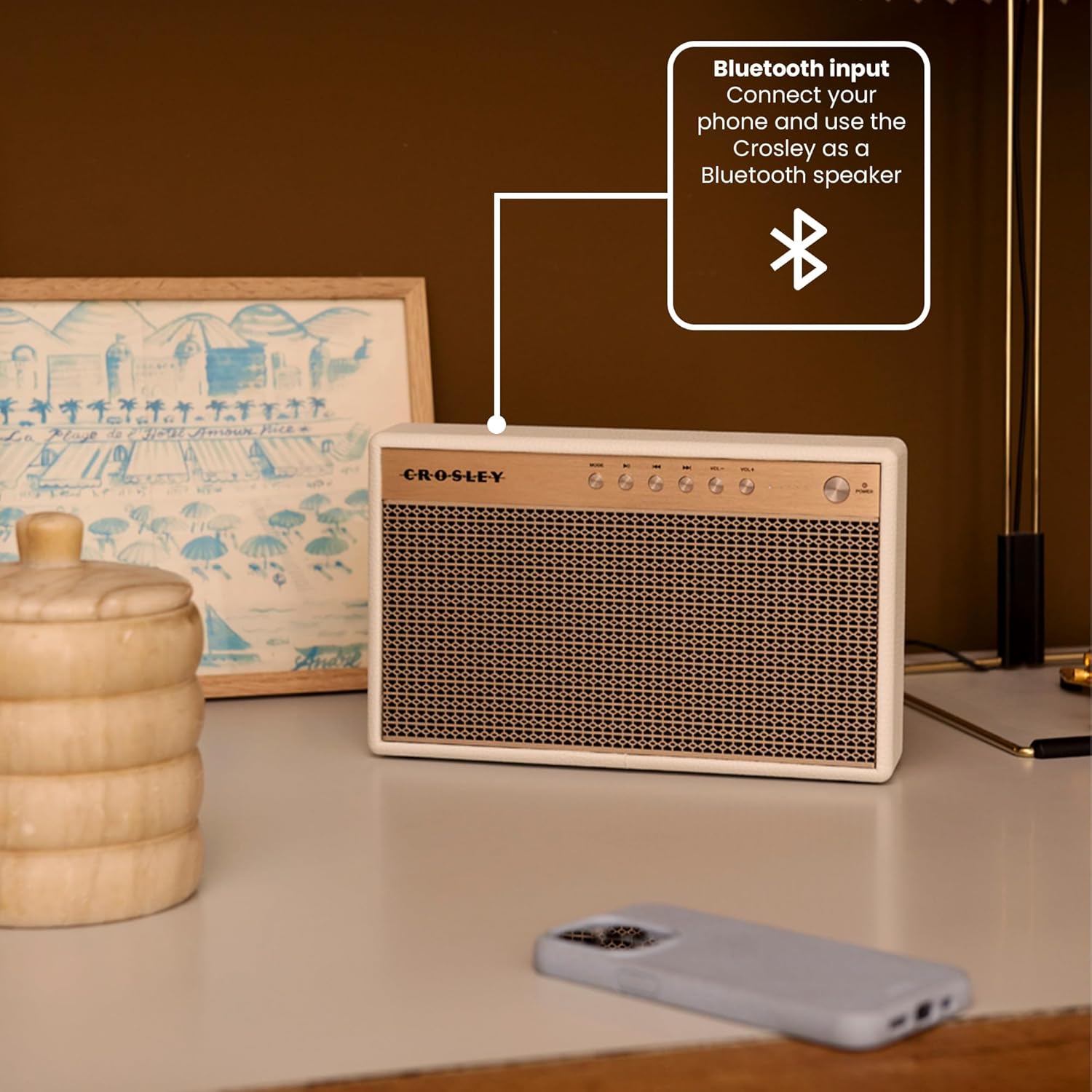 Montero Speaker BT Speaker (White)