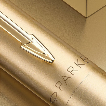 Parker Jotter XL Ballpoint Pen | Monochrome Matte Gold | Medium Point | Blue Ink | Gift Box