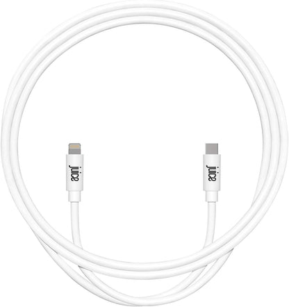Juice 1m Apple iPhone Lightning Cable to Type C | iPhone 14, Pro Max, Max and Plus | iPhone 13, Max, Pro and Mini | iPhone 12 Models | iPhone 11 Models | iPhone 8, 7, 6, SE | iPad | Airpods | - White