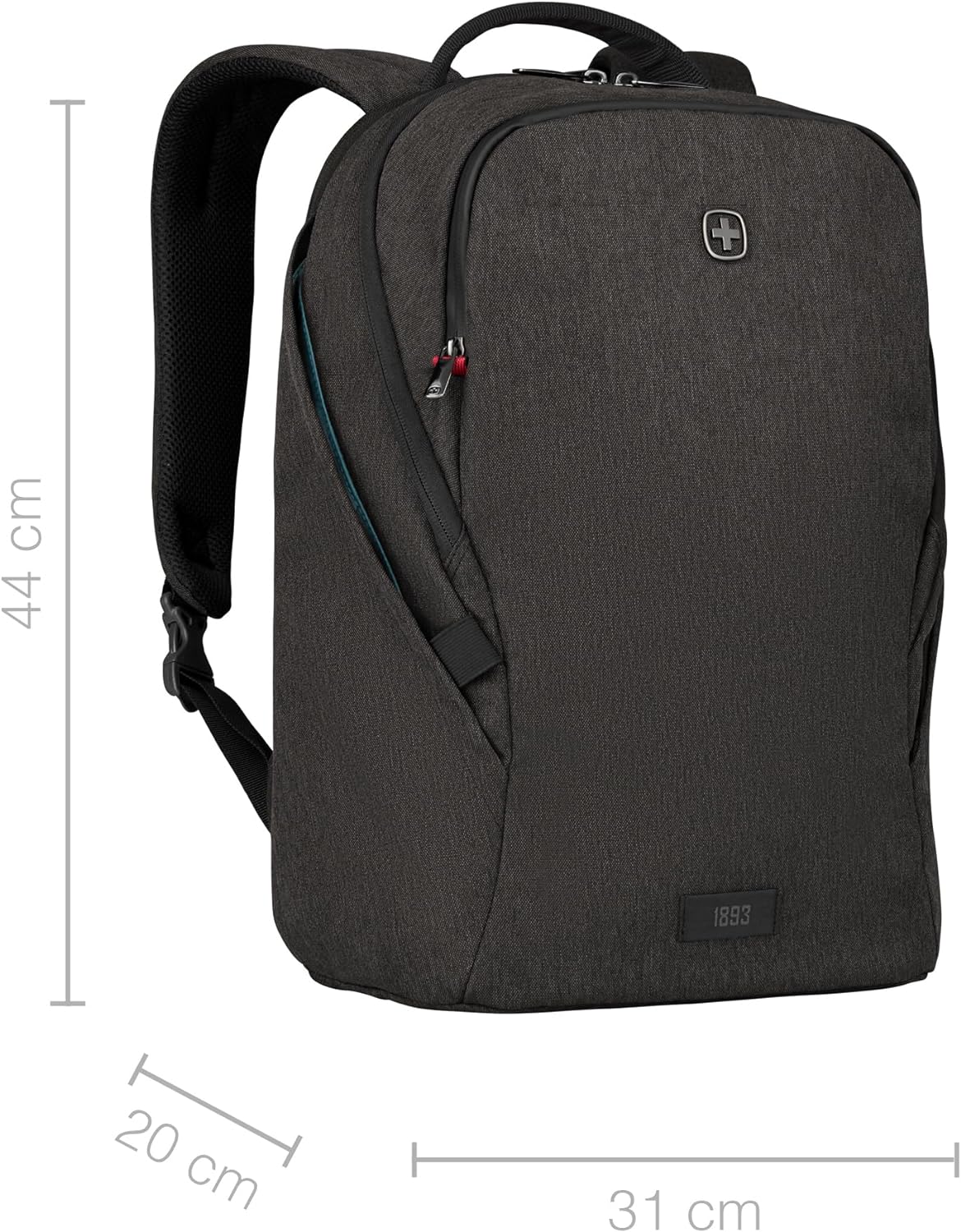 Wenger MX Light notebook case 40.6 cm (16") Backpack Grey