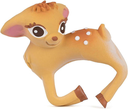 Oli & Carol - Natural Rubber Baby Teether, Olive The Deer, Bracelet, 7 cm