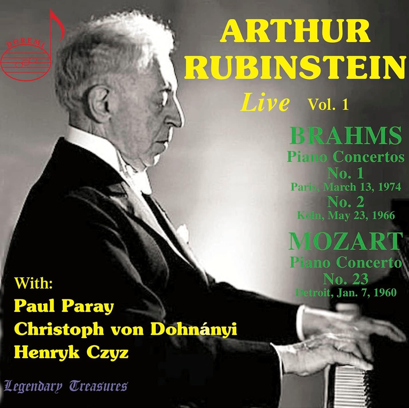 Arthur Rubinstein: Live - Volume 1