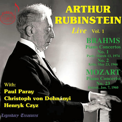 Arthur Rubinstein: Live - Volume 1