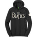 Beatles (The): Logo & Apple (Applique Motifs) (Felpa Con Cappuccio Unisex Tg. Xl)