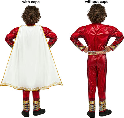 Rubie's Official DC Shazam! Fury of the Gods Shazam Boys Costume, Kids Superhero Fancy Dress