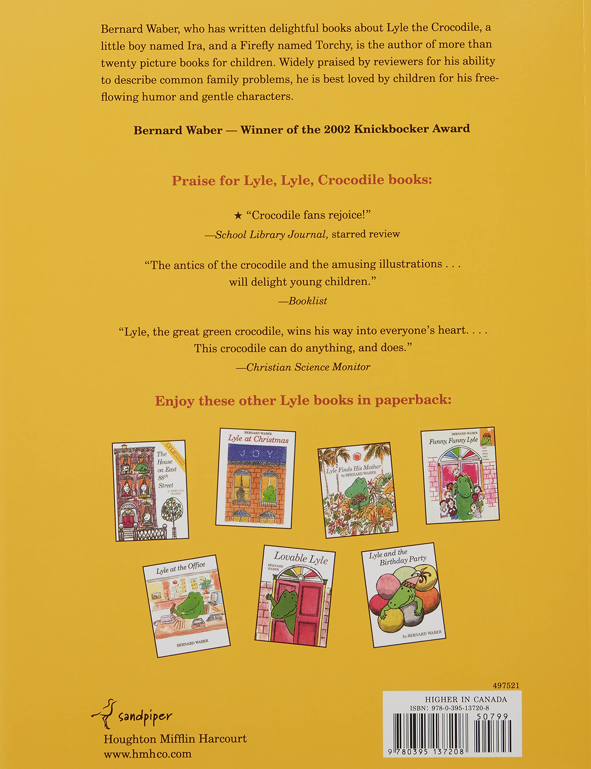 Lyle, Lyle Crocodile Book & CD