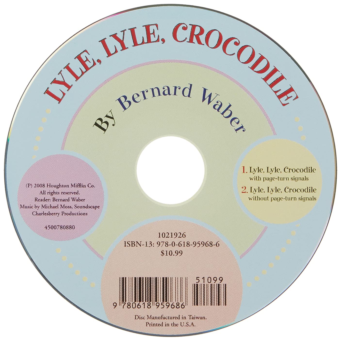 Lyle, Lyle Crocodile Book & CD