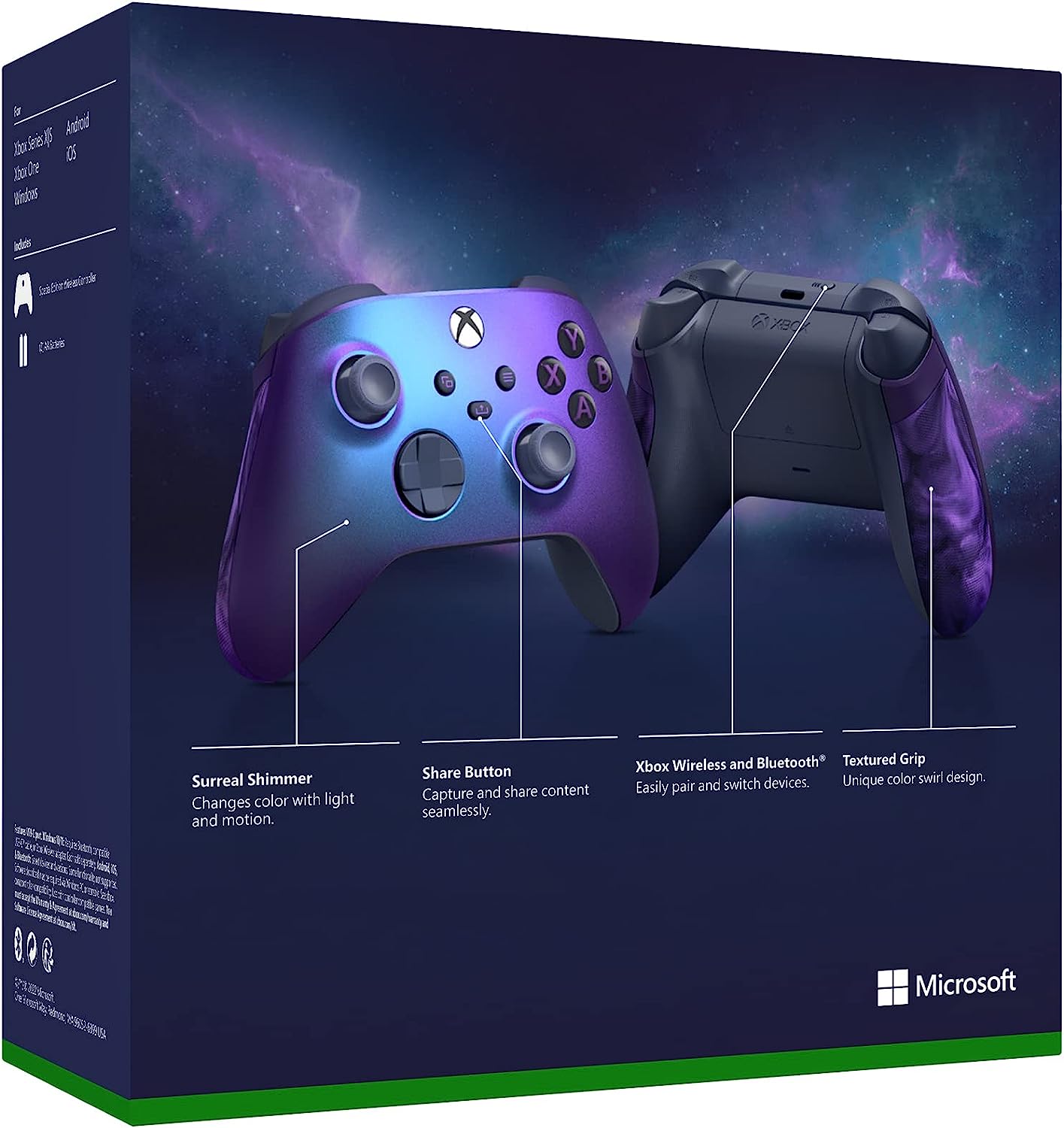 Xbox Wireless Controller – Stellar Shift Special Edition for Xbox Series X|S, Xbox One, and Windows Devices Stellar Shift Controller