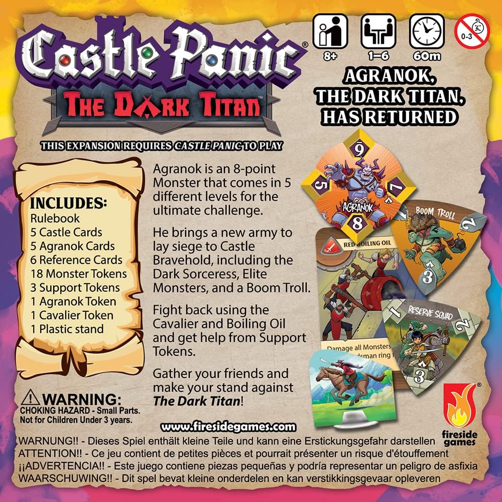 Castle Panic The Dark Titan 2e