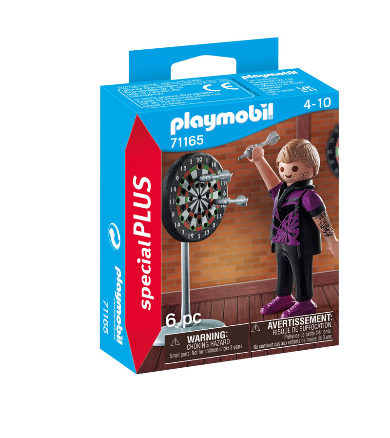 PLAYMOBIL Special Plus 71165 Giocatore di Freccette Giocattolo per Bambini dai 4 Anni
