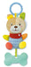 Clementoni - Sonajero Dulce Perrito, sonajero de Peluche, sonajero bebé Desde 0 Meses (17785