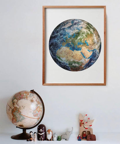 Clementoni 35152 Space Collection Earth 500 Pieces, Jigsaw Puzzle for Adults-Made in Italy