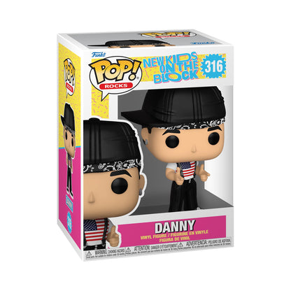 Funko POP! Rocks: NKOTB - Danny Wood - New Kids on the Block - Collectable Vinyl Figure - Gift Idea - Official Merchandise - Toys for Kids & Adults - Music Fans - Model Figure for Collectors