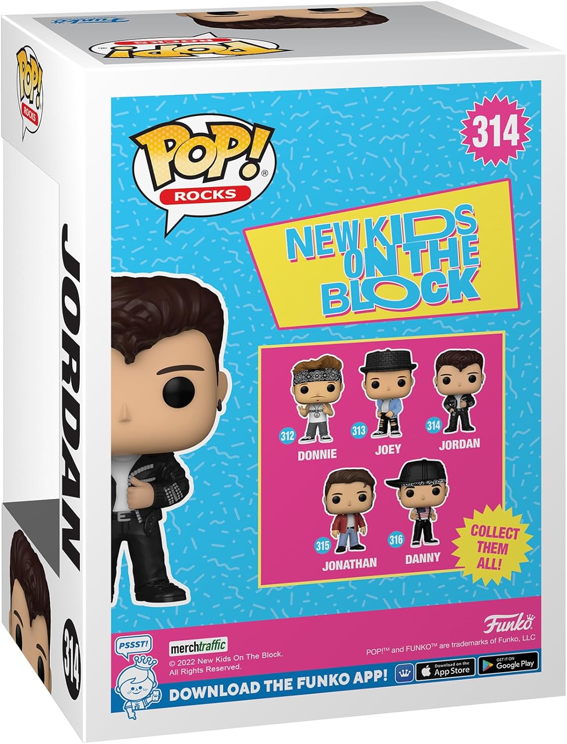 Funko POP! Rocks: NKOTB - Jordan Knight - New Kids on the Block - Collectable Vinyl Figure - Gift Idea - Official Merchandise - Toys for Kids & Adults - Music Fans - Model Figure for Collectors