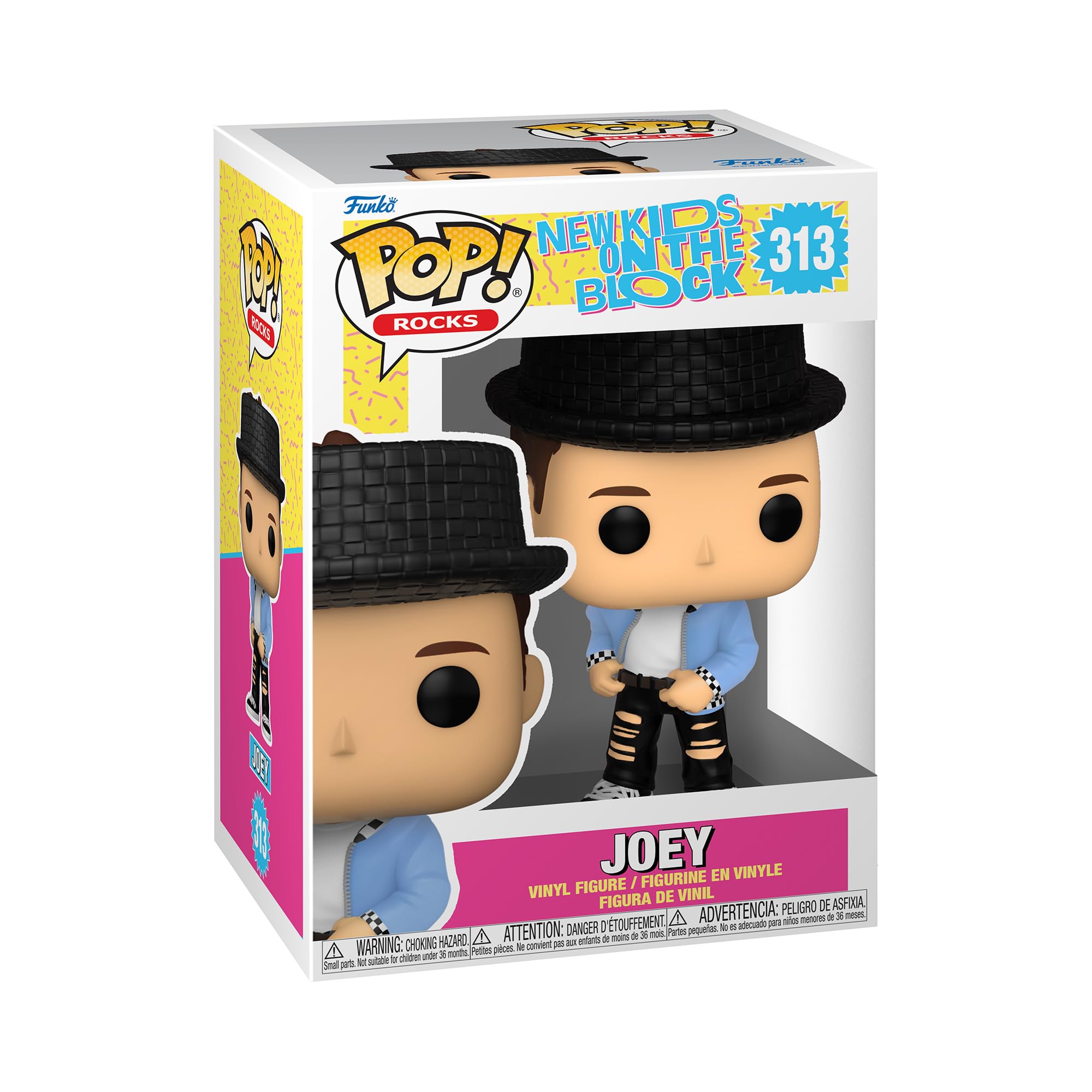 Funko POP! Rocks: NKOTB - Joey McIntyre - New Kids on the Block - Collectable Vinyl Figure - Gift Idea - Official Merchandise - Toys for Kids & Adults - Music Fans - Model Figure for Collectors
