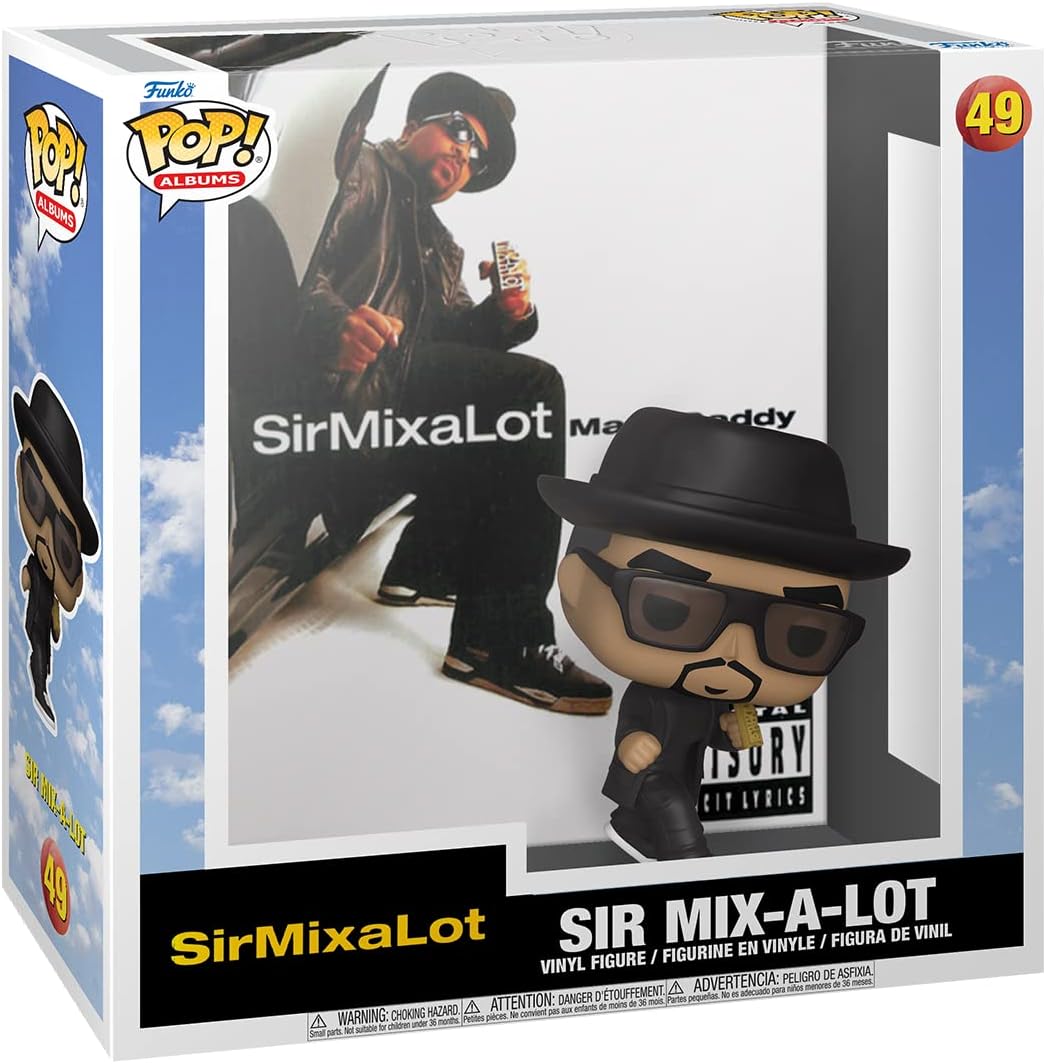 Funko Pop! Albums: Sir Mix-a-Lot - Mack Daddy - Music - Collectable Vinyl Figure - Gift Idea - Official Merchandise - Toys for Kids & Adults - Music Fans - Model Figure for Collectors and Display