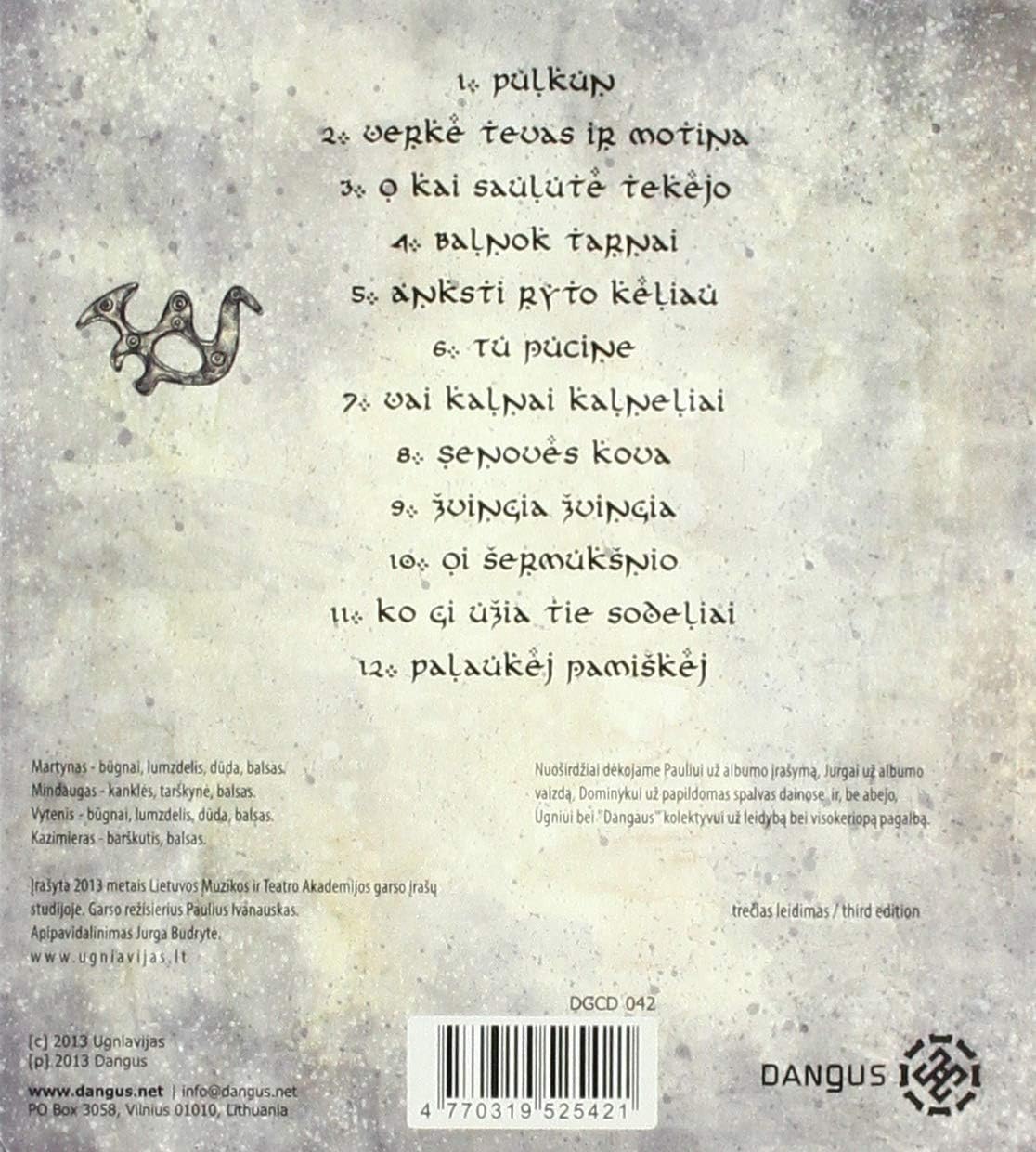 Ugniavijas - Karo Dainos