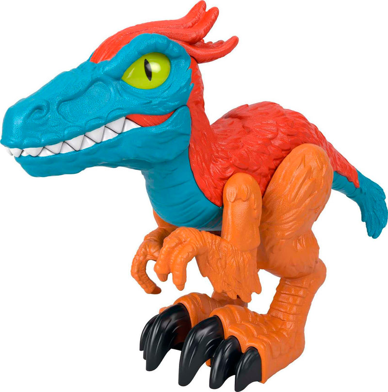 FP PRECOOL Imaginext Jurassic World Pyroraptor XL Dinosaurier-Figur, Spielzeug für Kinder im Vorschulalter, HKG14