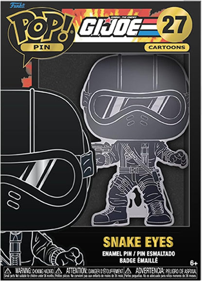 Funko Pop! Pin: G.I. Joe - Snake Eyes with Chase (Styles May Vary