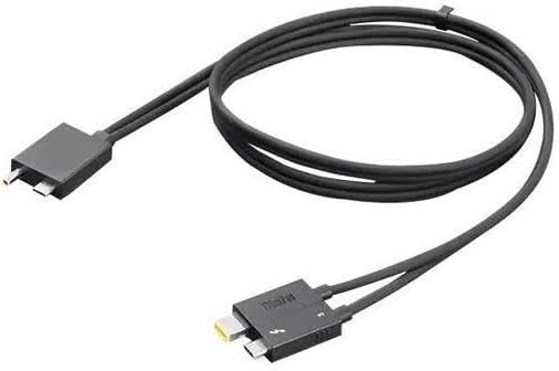 Lenovo 4X91K16970 Câble Thunderbolt 0,7 m 40 Gbit/s Noir
