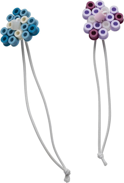 Hama Perlen 3712 Perles de Repasser Boîte Cadeau Bijoux avec Environ 2400 Perles MIDI Comprend Modèle de Plaque Hexagonale en Papier de Repassage Accessoires Cheveux pour Enfants de 5 Ans et Plus