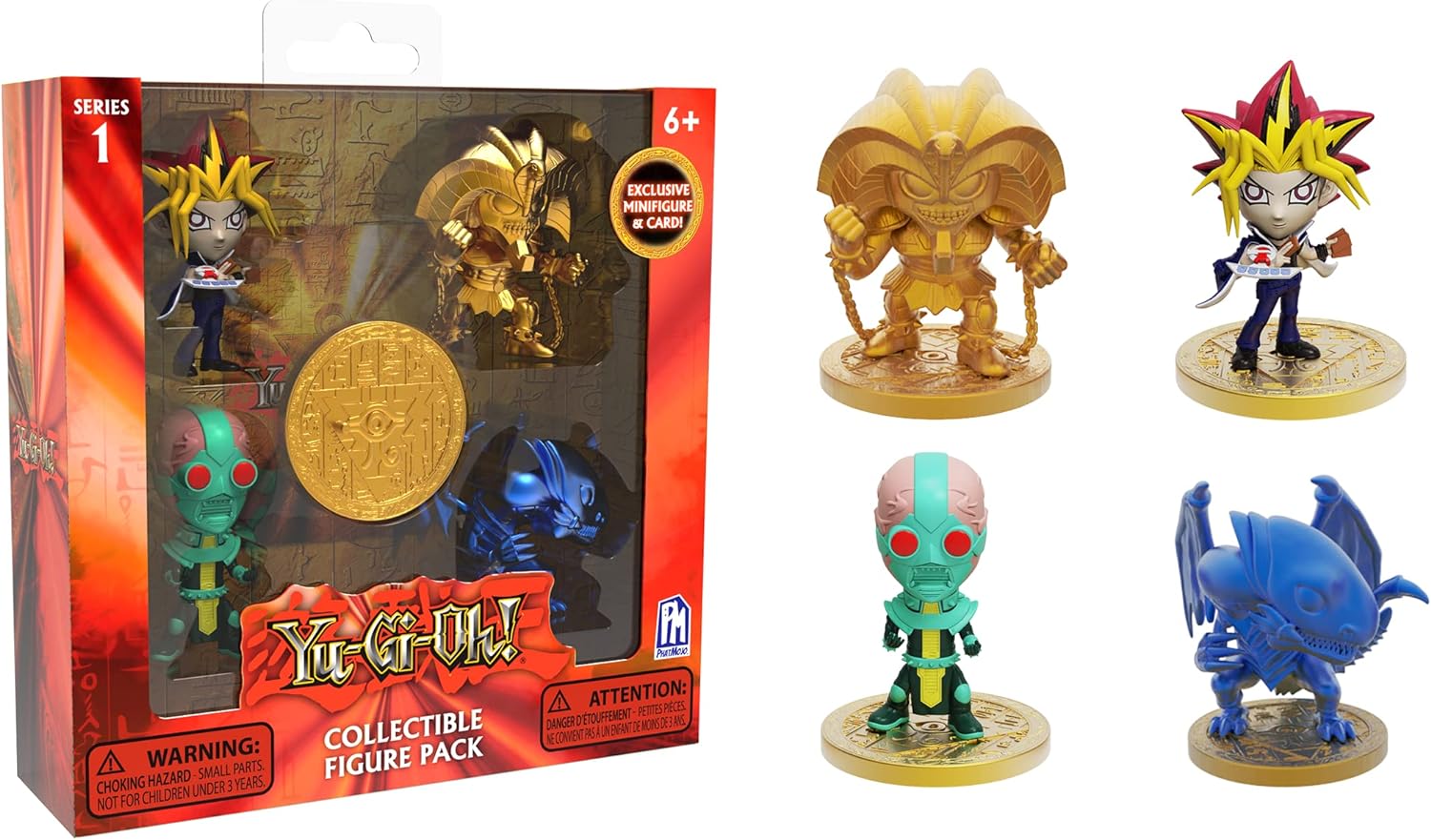 Yu Gi Oh! Collectable Figure 4PK