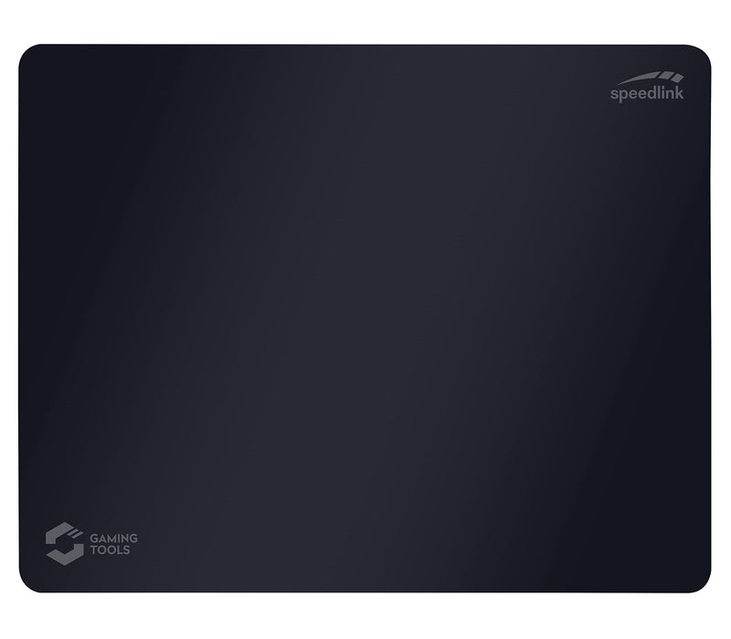 Speedlink ATECS Soft Gaming Mouse Mat M - Mouse Mat for Gaming/Home Office/Office, Non-Slip, Black