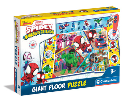 Clementoni Education, Spiderman Vloerpuzzel, 3-5 jaar - 16735