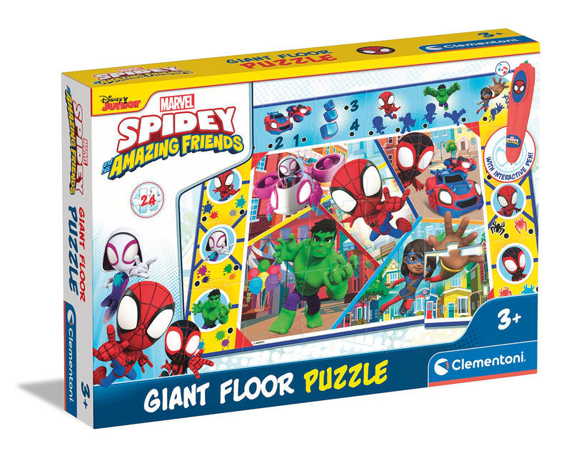 Clementoni Education, Spiderman Vloerpuzzel, 3-5 jaar - 16735