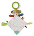 Clementoni - Lovely Bear Comforter-Doudou, Safety Cover, Baby Plush Bear, Baby Toy 0-36 Months-100% Washable, Multi-Colour, 17786