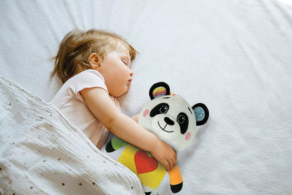 Clementoni - Plüsch-Panda – Love Me Panda – interaktives Spielzeug – Entwicklung von Emotionen – weicher Stoff – kommuniziert und spielt Melodien – für Kinder ab 0 Monaten