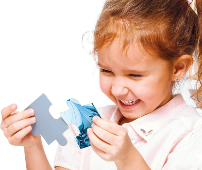 Clementoni - Puzzle Infantil 24 Maxi Piezas Grandes Cars on The Road- Desde 3 años (24239