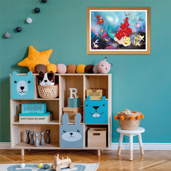 Clementoni - Puzzle Infantil 24 Maxi Piezas Grandes La Sirenita, Disney- Desde 3 años (24243