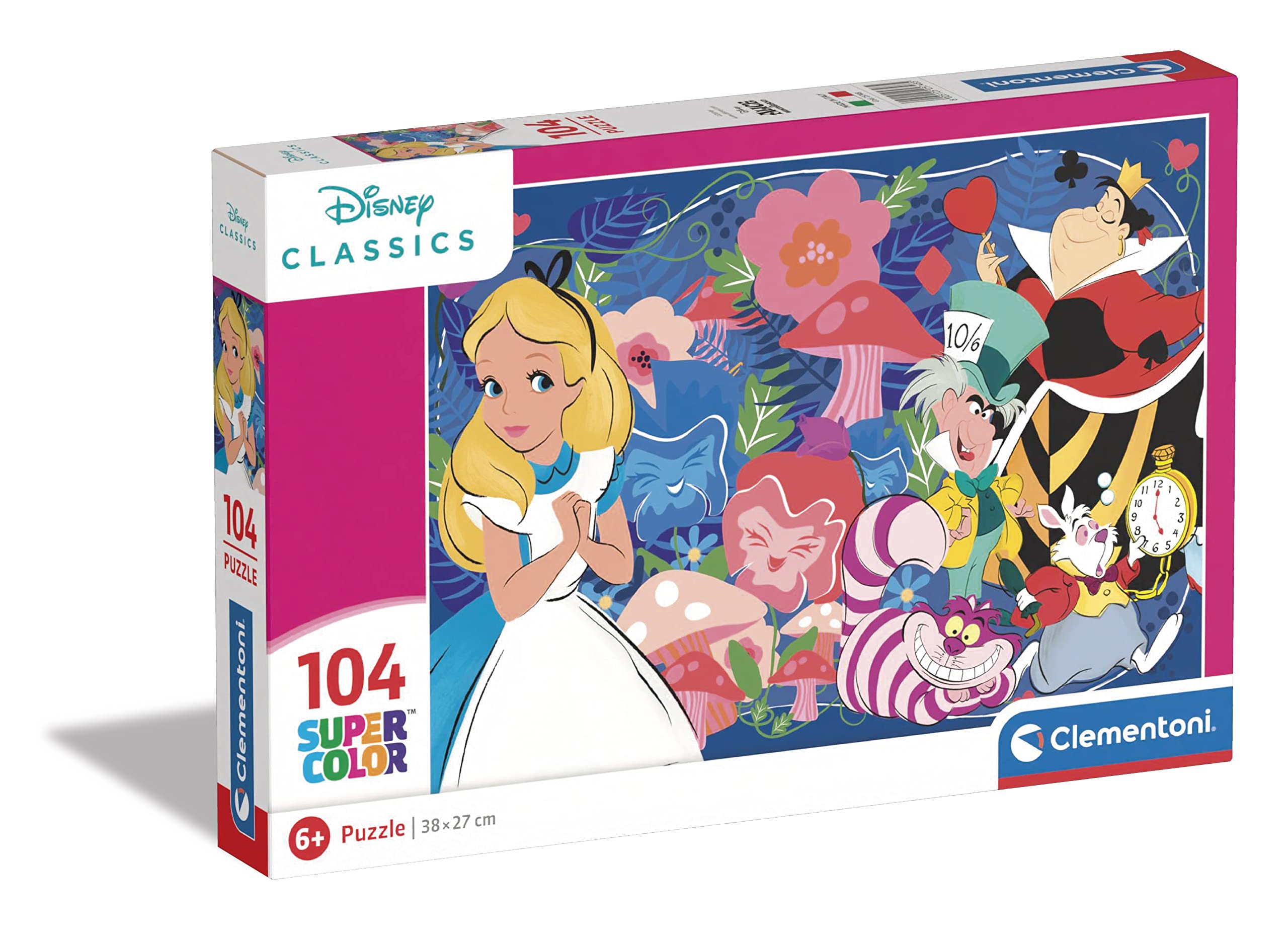 Clementoni 25748 Disney Classics Alice Puzzle