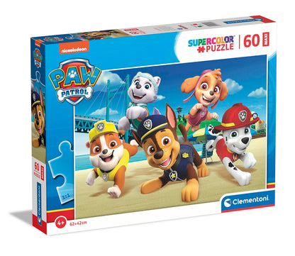 Clementoni Puzzle Infantil 60 Maxi Piezas Grandes Paw Patrol, Patrulla Canina-Desde 4 años (26591
