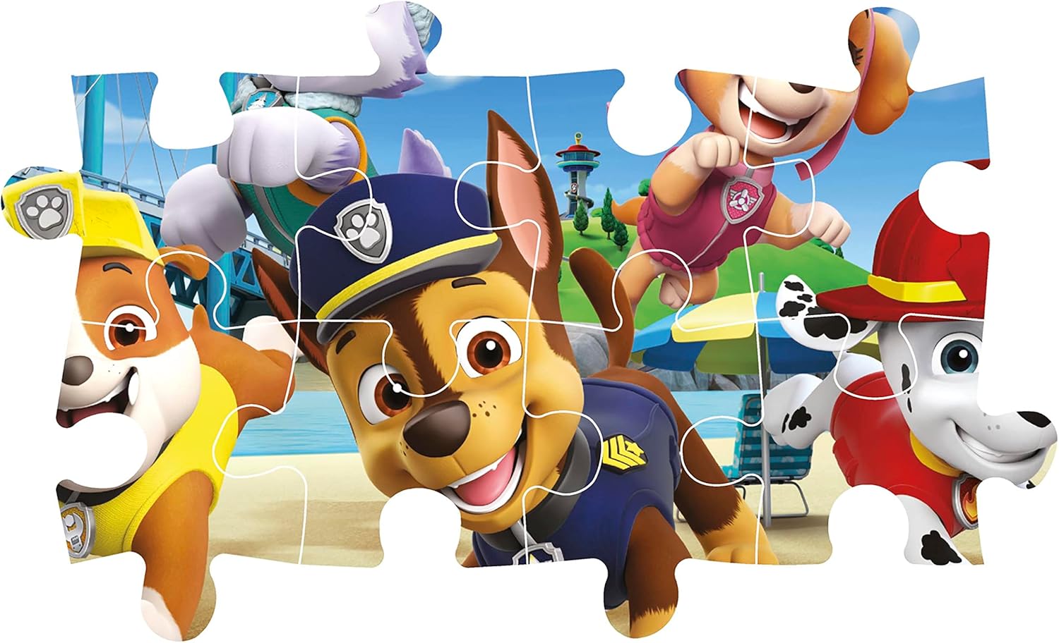 Clementoni Puzzle Infantil 60 Maxi Piezas Grandes Paw Patrol, Patrulla Canina-Desde 4 años (26591