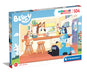 Clementoni 27169 Bluey Supercolor Bluey-104 Pieces-Jigsaw Puzzle for Kids Age 6-Made in Italy, Multi-Coloured